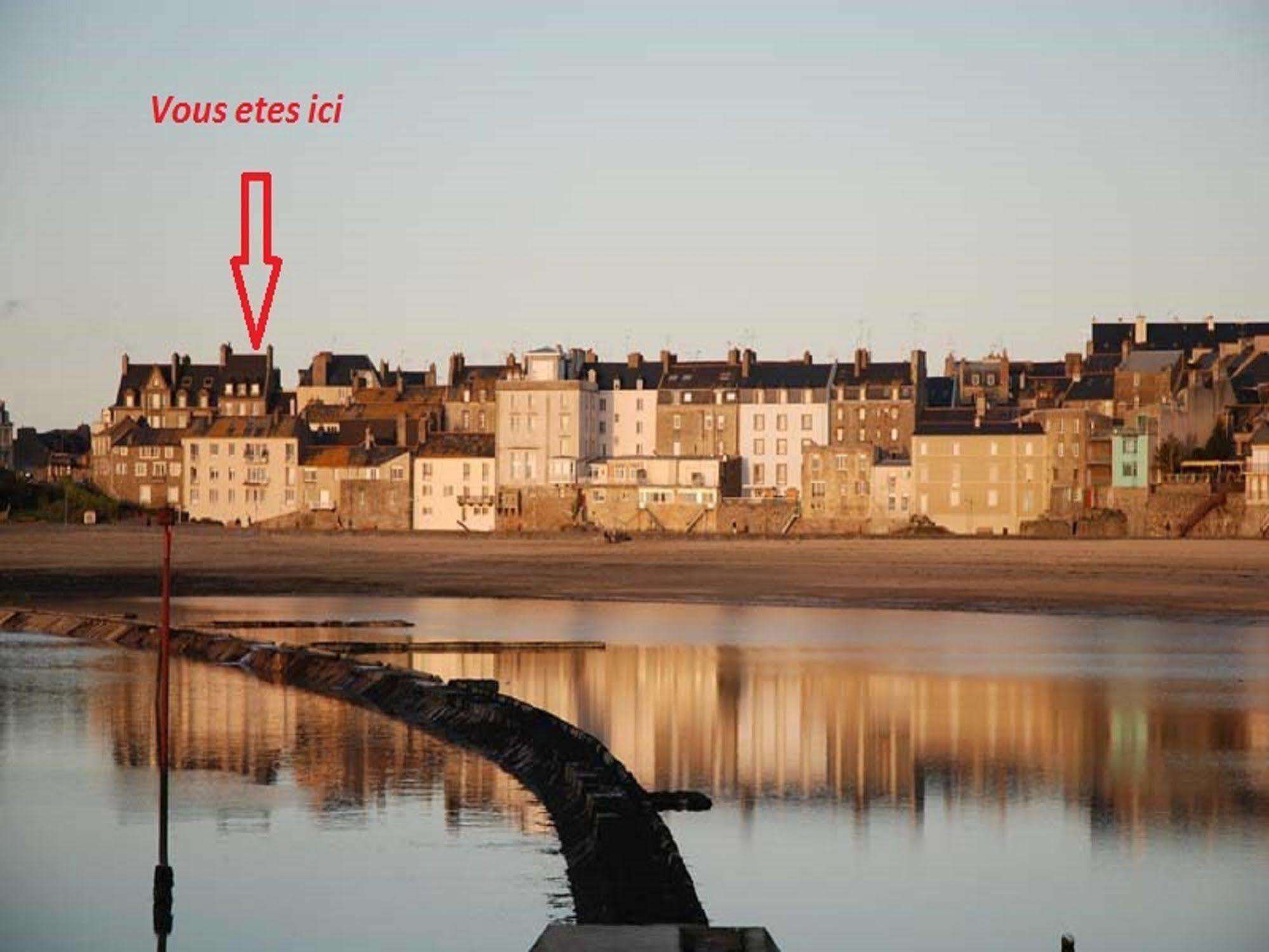 Appartement Saint Malo Vue Sur Mer Et Sur Intra Muros, Ferry, Plage Et Commerces A 50 M エクステリア 写真